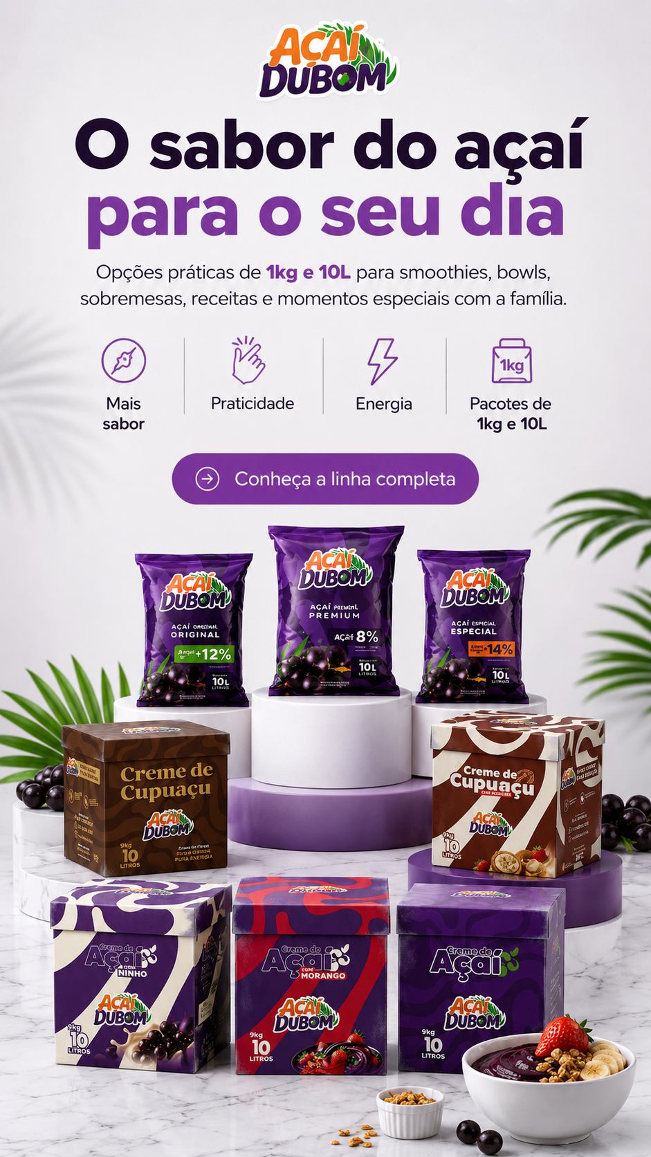 Açaí Du Bom - O sabor do açaí para o seu dia